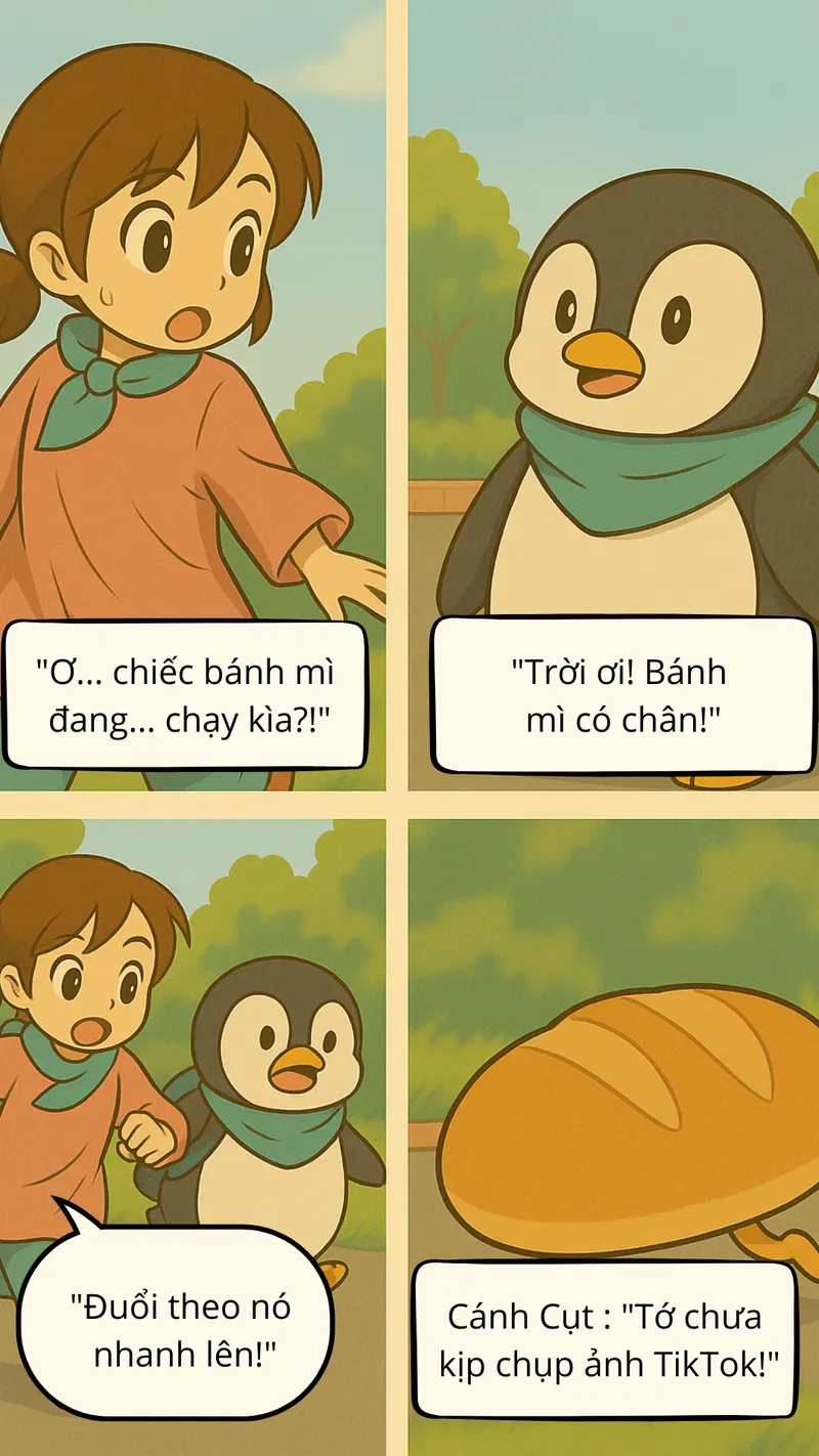 Chiếc Bánh Mì Biết Chạy - Trang 3