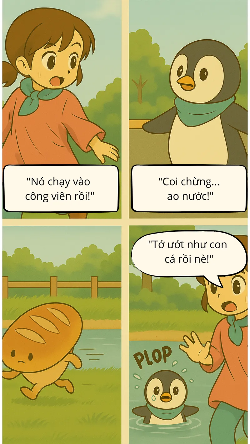 Chiếc Bánh Mì Biết Chạy - Trang 4